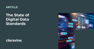 the state of digital data standards title graphic