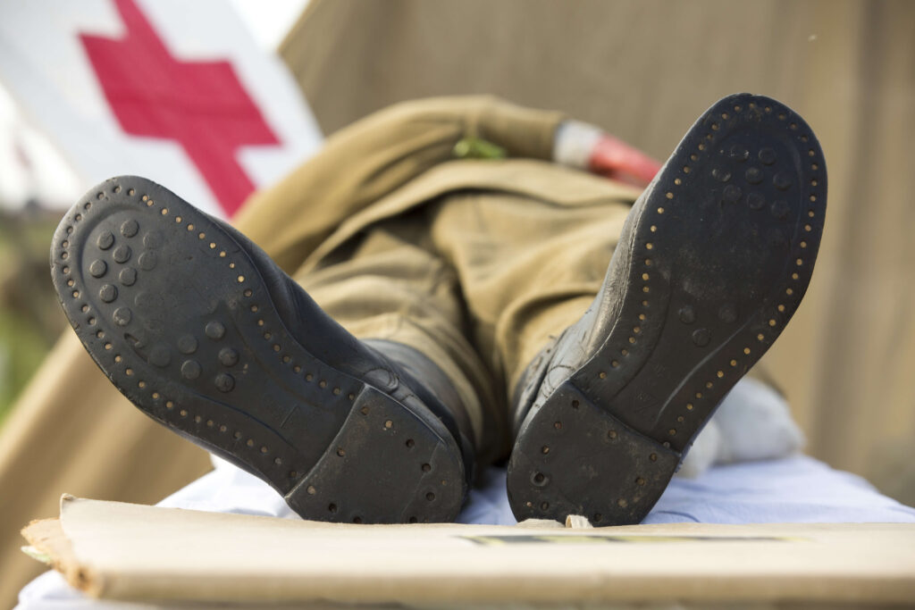 Metaphorical image of a medic for marketing data issues