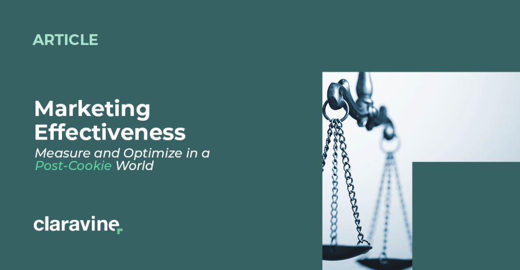 Marketing effectiveness to measure and optimize in a post-cookie world