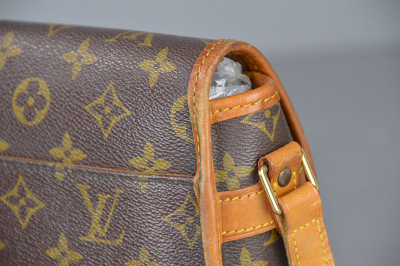 Used Authentic Louis Vuitton Monogram Sologne Shoulder Bag M42250