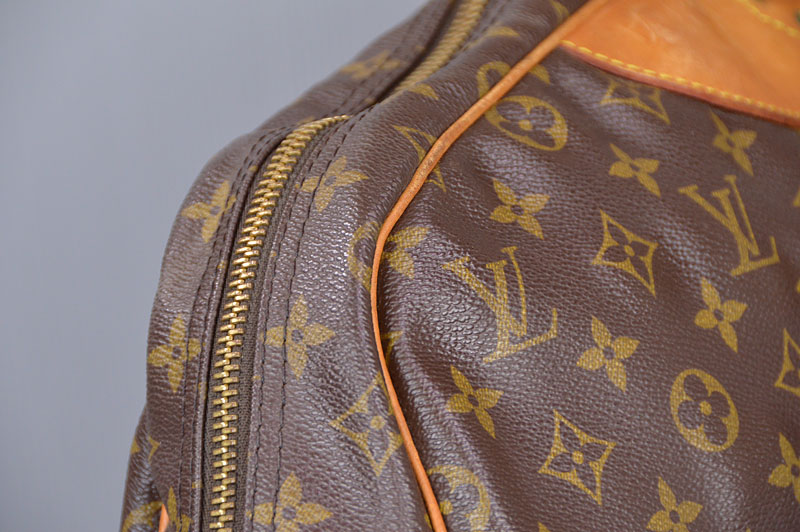 Used Louis Vuitton Monogram Alize 1 Poche Travel Bag Suitcase M41393