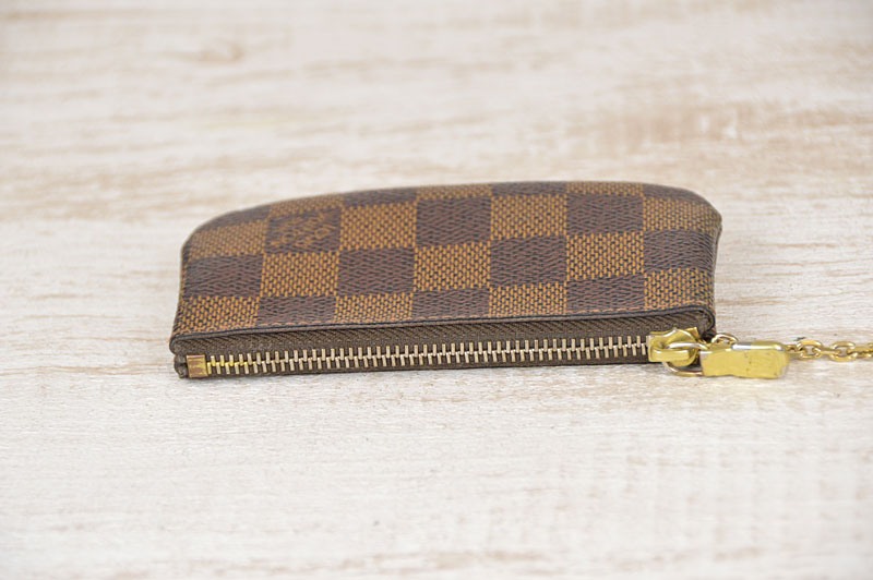 *BRAND NEW - AUTHENTIC* LOUIS VUITTON Key Pouch Cles Damier Ebene N62658 NWT