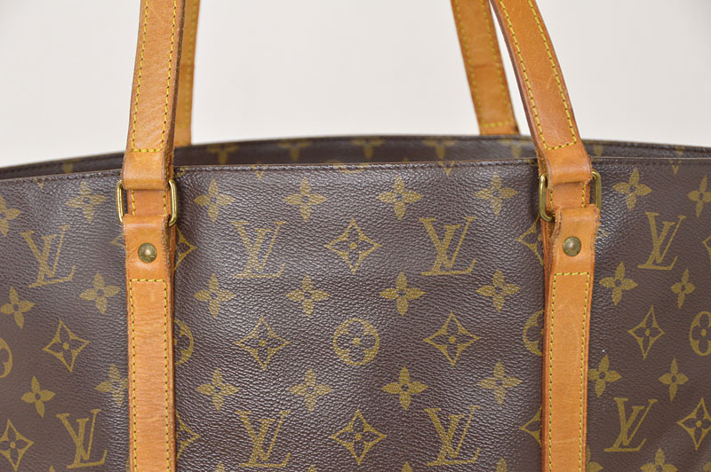 Used Louis Vuitton Monogram Sac Shopping With Pouch Tote Shoulder Bag ...