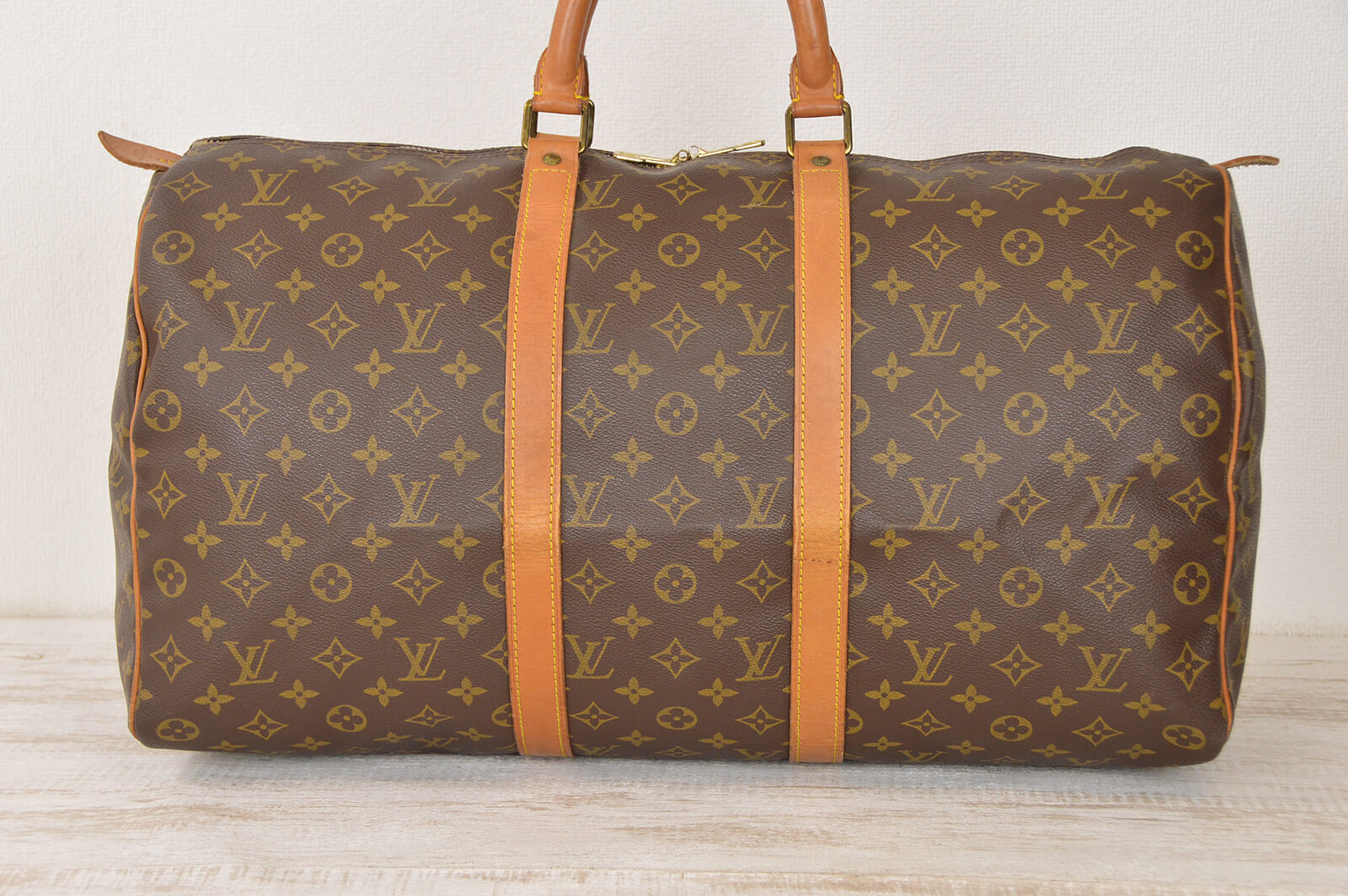  Louis  Vuitton  Monogram Keepall 50 Malletier  Travel Bag 