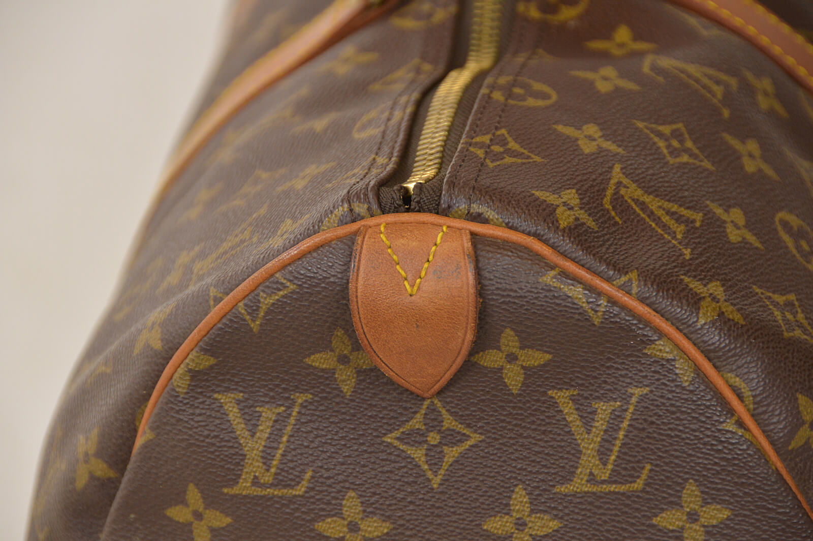 Louis Vuitton Monogram Vintage Keepall 55 Travel Bag Eclair